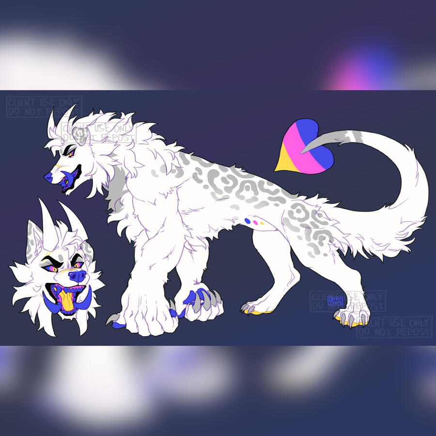 full detail critter with additional headshot